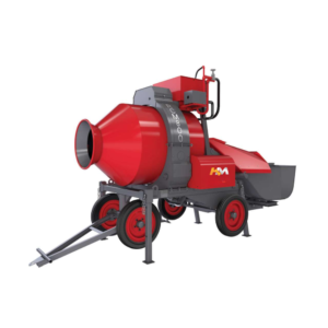 Reversible Concrete Mixer Machine RCM 800 / RCM 1050 – Automatic Batching Mixer for Construction